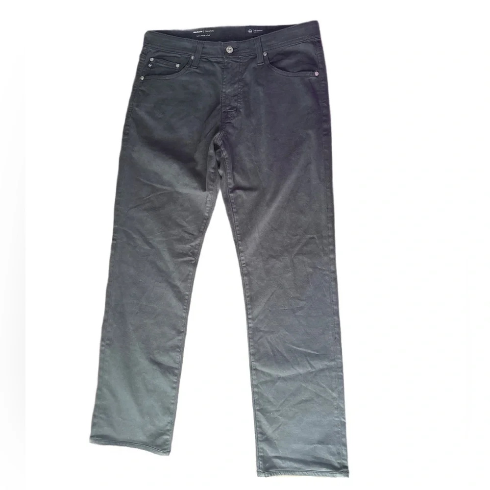 AG Adriano Goldschmied The Graduate Tailored Leg Pants - Navy Blue